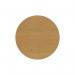 Jemini Round Meeting Table 1100x1100x730mm Nova Oak KF79884 KF79884