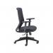 Arista Tekna High Back Executive Chair 670x630x945-1065mm Mesh Back Black KF79886 KF79886