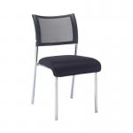 VOW Jemini Jupiter Conference Chair 555x550x860mm Mesh Back BlackChrome KF79892 KF79892