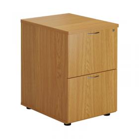 VOW First 2 Drawer Filing Cabinet 465x600x730mm Nova Oak KF79916 KF79916