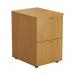 First 2 Drawer Filing Cabinet 464x600x710mm Nova Oak KF79916