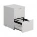 First 2 Drawer Filing Cabinet 464x600x710mm White KF79919 KF79919