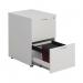 First 2 Drawer Filing Cabinet 464x600x710mm White KF79919 KF79919