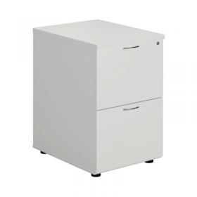 VOW First 2 Drawer Filing Cabinet 464x600x710mm White KF79919 KF79919