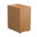 First 3 Drawer Desk High Pedestal 404x800x730mm Deep Nova Oak KF79931 KF79931