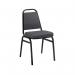 First Banqueting Chair 445x535x845mm Charcoal KF79934 KF79934