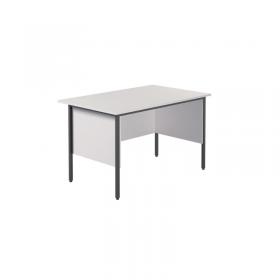 Serrion Rectangular 4 Leg Desk 1200x750x730mm White KF800002 KF800002