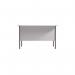 Serrion Rectangular 4 Leg Desk 1200x750x730mm White KF800002 KF800002