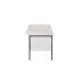 Serrion Rectangular 4 Leg Desk 1500x750x730mm White KF800018 KF800018