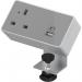 Astin Nexus On Desk Power Bundle 590x900x1050mm Grey KF800020 KF800020