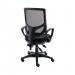 Astin Nesta Mesh Back Operator Chair with Fixed Arms 590x900x1050mm Black KF800022 KF800022