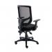 Astin Nesta Mesh Back Operator Chair Black with Adjustable Arms 590x900x1050mm Charcoal KF800023 KF800023