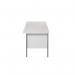 Serrion Rectangular 4 Leg Desk 1800x750x730mm White KF800024 KF800024