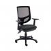 Astin Nesta Mesh Back Operator Chair Charcoal with Adjustable Arms 590x900x1050mm Black KF800026 KF800026