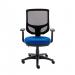 Astin Nesta Mesh Back Operator Chair Royal Blue with Fixed Arms 590x900x1050mm Royal Blue KF800027 KF800027