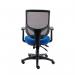 Astin Nesta Mesh Back Operator Chair Royal Blue with Fixed Arms 590x900x1050mm Charcoal KF800027 KF800027