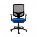 Astin Nesta Mesh Back Operator Chair Royal Blue with Fixed Arms 590x900x1050mm Charcoal KF800027 KF800027