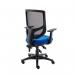 Astin Nesta Mesh Back Operator Chair Royal Blue with Fixed Arms 590x900x1050mm Charcoal KF800027 KF800027