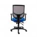 Astin Nesta Mesh Back Operator Chair Royal Blue with Fixed Arms 590x900x1050mm Charcoal KF800027 KF800027