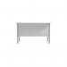 Serrion Rectangular 3 Drawer Pedestal 4 Leg Desk 1200x750x730mm White KF800043 KF800043