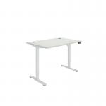 Polaris Single Motor SitStand Desk 1200x800 WhiteWhite KF800086 KF800086