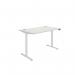 Polaris Single Motor SitStand Desk 1400x800 WhiteWhite KF800096 KF800096