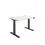 Polaris Dual Motor SitStand Desk 1200x800 WhiteBlack KF800106 KF800106