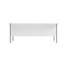 Serrion Rectangular Double Pedestal 4 Leg Desk 1800x750x730mm White KF800108 KF800108