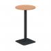 Jemini Origin 600mm High Table BeechBlack KF800146 KF800146
