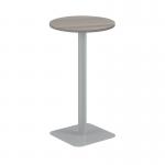Jemini Origin 600mm High Table Grey OakSilver KF800154 KF800154