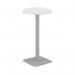 Jemini Origin 600mm High Table WhiteSilver KF800157 KF800157