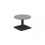 Jemini Origin 600mm Low Table Grey OakBlack KF800165 KF800165