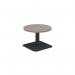 Jemini Origin 600mm Low Table Grey OakBlack KF800165 KF800165