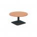 Jemini Origin 800mm Low Table BeechBlack KF800168 KF800168