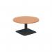 Jemini Origin 800mm Low Table BeechBlack KF800168 KF800168