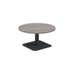 Jemini Origin 800mm Low Table Grey OakBlack KF800170 KF800170