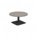 Jemini Origin 800mm Low Table Grey OakBlack KF800170 KF800170