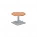 Jemini Origin 600mm Low Table BeechSilver KF800173 KF800173