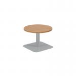 Jemini Origin 600mm Low Table Nova OakSilver KF800176 KF800176