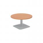 Jemini Origin 800mm Low Table BeechSilver KF800179 KF800179