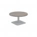 Jemini Origin 800mm Low Table Grey OakSilver KF800181 KF800181