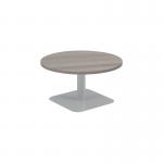 Jemini Origin 800mm Low Table Grey OakSilver KF800181 KF800181