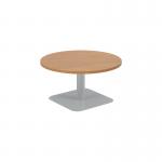 Jemini Origin 800mm Low Table Nova OakSilver KF800182 KF800182