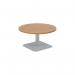 Jemini Origin 800mm Low Table Nova OakSilver KF800182 KF800182