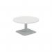 Jemini Origin 800mm Low Table WhiteSilver KF800183 KF800183