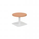 Jemini Origin 600mm Low Table BeechWhite KF800184 KF800184