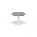 Jemini Origin 600mm Low Table Grey OakWhite KF800186 KF800186