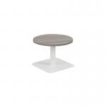 Jemini Origin 600mm Low Table Grey OakWhite KF800186 KF800186