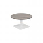 Jemini Origin 800mm Low Table Grey OakWhite KF800191 KF800191