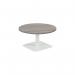 Jemini Origin 800mm Low Table Grey OakWhite KF800191 KF800191